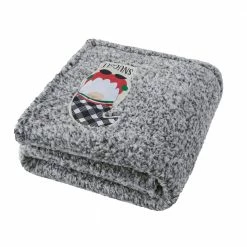 Lincoln Outfitters Holiday Gnome Backprinted Teddy Sherpa 50 x 60 Throw with printed Patch applique - RK-TEDAP-HOL - Blankets & Bedspreads -Lincolne Outfitters Store 0253b417062dbe7d67074a541384a4fc653185cb 490930010 2