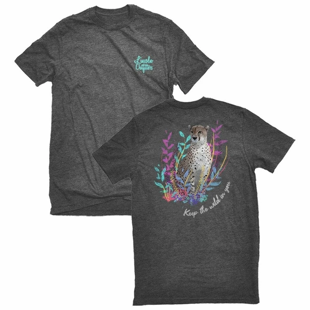 Lincoln Outfitters Ladies Keep The Wild In You Short Sleeve T-Shirt - LO-L198 - T-Shirts 3 Lincoln Outfitters Ladies Keep The Wild In You Short Sleeve T-Shirt - LO-L198 - T-Shirts