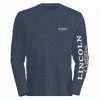 Lincoln Outfitters Ladie's Long Sleeve Logo Shirt, Vintage Indigo Black Heather - LO-LLS708-VIBH - Long Sleeve Shirts Women's 1 Lincoln Outfitters Ladie's Long Sleeve Logo Shirt, Vintage Indigo Black Heather - LO-LLS708-VIBH - Long Sleeve Shirts Women's -Lincolne Outfitters Store 13190f89ffac2059a3dac754e96792a46ed5646d LO LLS708 VIBH