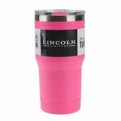 Lincoln Outfitters 20 oz. Tumbler, Pink 87-949-0204 - Water Bottles & Hydration