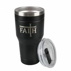 Lincoln Outfitters "Faith" 30 oz. Religious Tumbler, Black - 89-634-0204 - Tumblers -Lincolne Outfitters Store 1a5831bfb170801ebe23f9b3ee51ea5f0a6ab92a 32631057 3