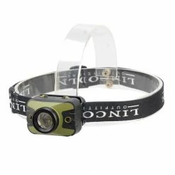 Lincoln Outfitters 300 Lumens Zoomable UV LED Headlamp 66336 - Lighting