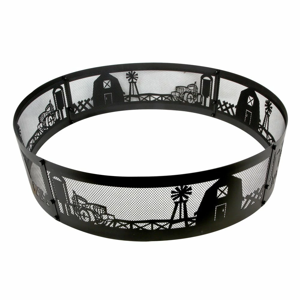 Lincoln Outfitters 36" Campfire Ring Farm Scene - 90-166-0204 - Fire Pits & Heaters 3 Lincoln Outfitters 36" Campfire Ring Farm Scene - 90-166-0204 - Fire Pits & Heaters - Image 2