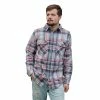 Lincoln Outfitters Men's Brawny Flannel Cloud Heather LOFB-E0400CLD - Long Sleeve Shirts -Lincolne Outfitters Store 2683eae2322ba1ba8ec247b88f8935cbf22be2ea LOFB E0400CLD 1
