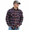 Lincoln Outfitters Men's Brawny Flannel Navy - LOFB-A0522 - Long Sleeve Shirts -Lincolne Outfitters Store 32074dd3cbbf832f192dc1881b98a9e31a1603d3 LOFB A0522 1
