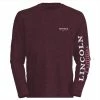Lincoln Outfitters Ladie's Long Sleeve Logo Shirt, Windsor Wine Black Heather - LO-LLS708-WWBH - Long Sleeve Shirts Women's -Lincolne Outfitters Store 3cc09f568bbff669da0a2d079753c777413060d2 LO LLS708 WWBH