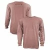 Lincoln Outfitters Men's Heavyweight Long Sleeve Pocket Graphic Tee Brick Dust Light Heather - LOLSPK-01-BDLH - Long Sleeve Shirts -Lincolne Outfitters Store 4aa9a79b98f2f30fac95d4f7ae43efb8848654c4 LOLSPK 01 BRICK DUST LIGHT HEATHER