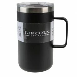 Lincoln Outfitters 20 Oz. Coffee Mug Black 87-960-0204 - Water Bottles & Hydration