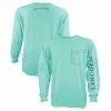 Lincoln Outfitters Men's Heavyweight Long Sleeve Pocket Graphic Tee Beach Glass- LOLSPK-01-BG - Long Sleeve Shirts -Lincolne Outfitters Store 6537bd73082070e5a3119a6a47395256c33bbb51 LOLSPK 01 BEACH GLASS