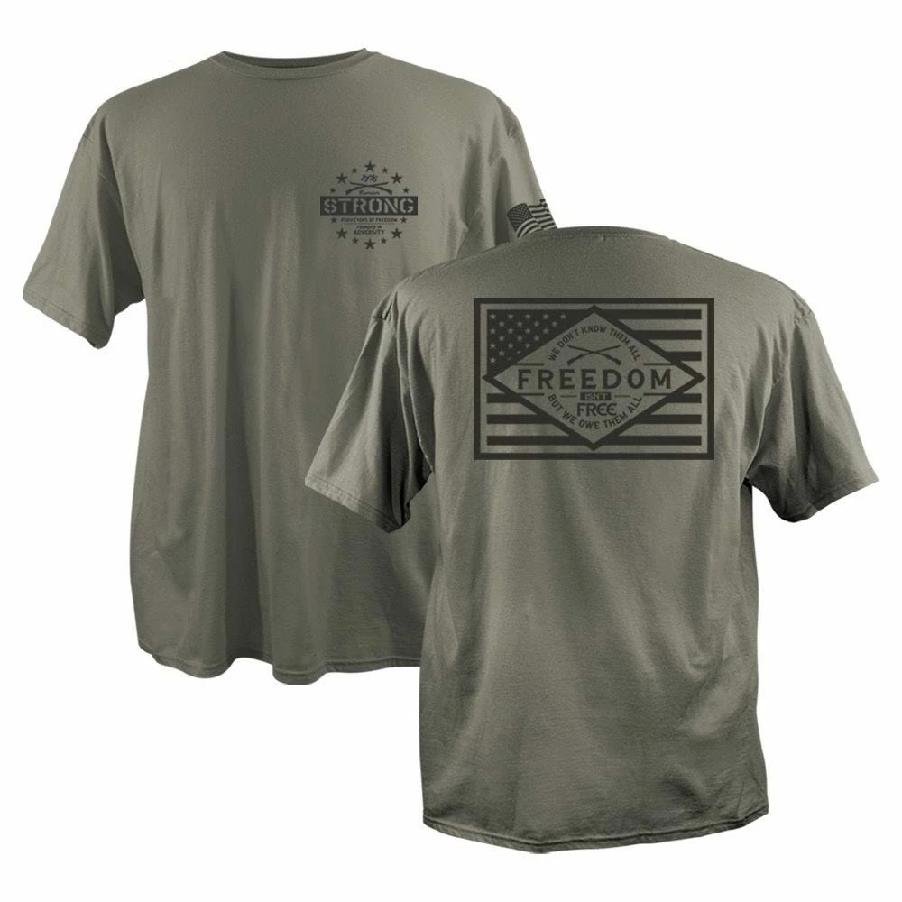 Lincoln Outfitters Men's We Owe Them Short Sleeve T-Shirt - SG-76 - T-Shirts 3 Lincoln Outfitters Men's We Owe Them Short Sleeve T-Shirt - SG-76 - T-Shirts