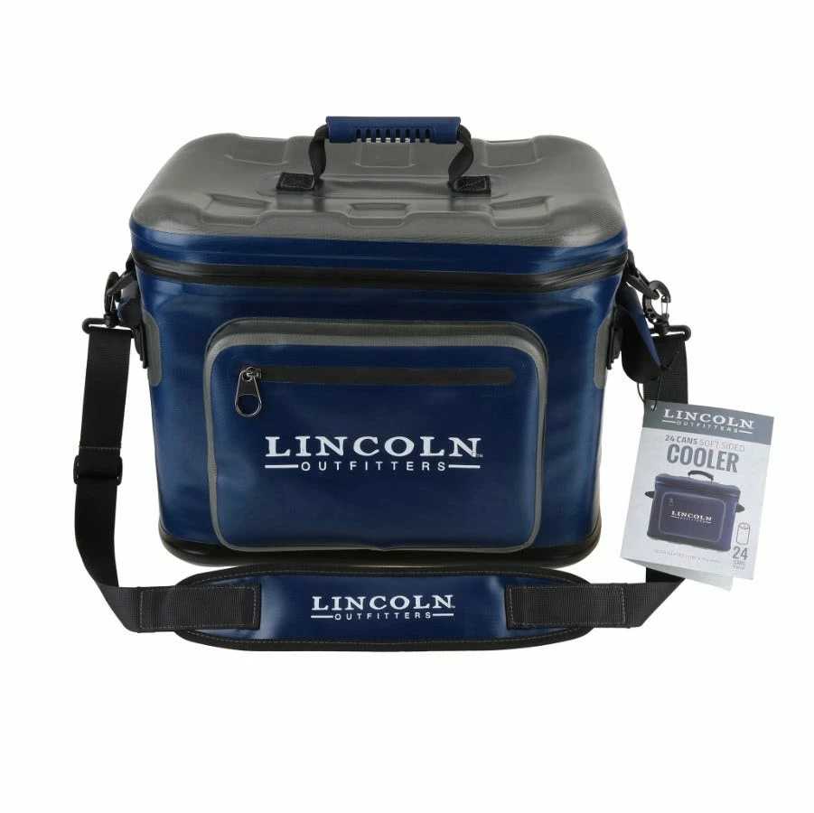 Lincoln Outfitters 24 Can Soft Sided Cooler 87-355-0204 - Water Bottles & Hydration 3 Lincoln Outfitters 24 Can Soft Sided Cooler 87-355-0204 - Water Bottles & Hydration
