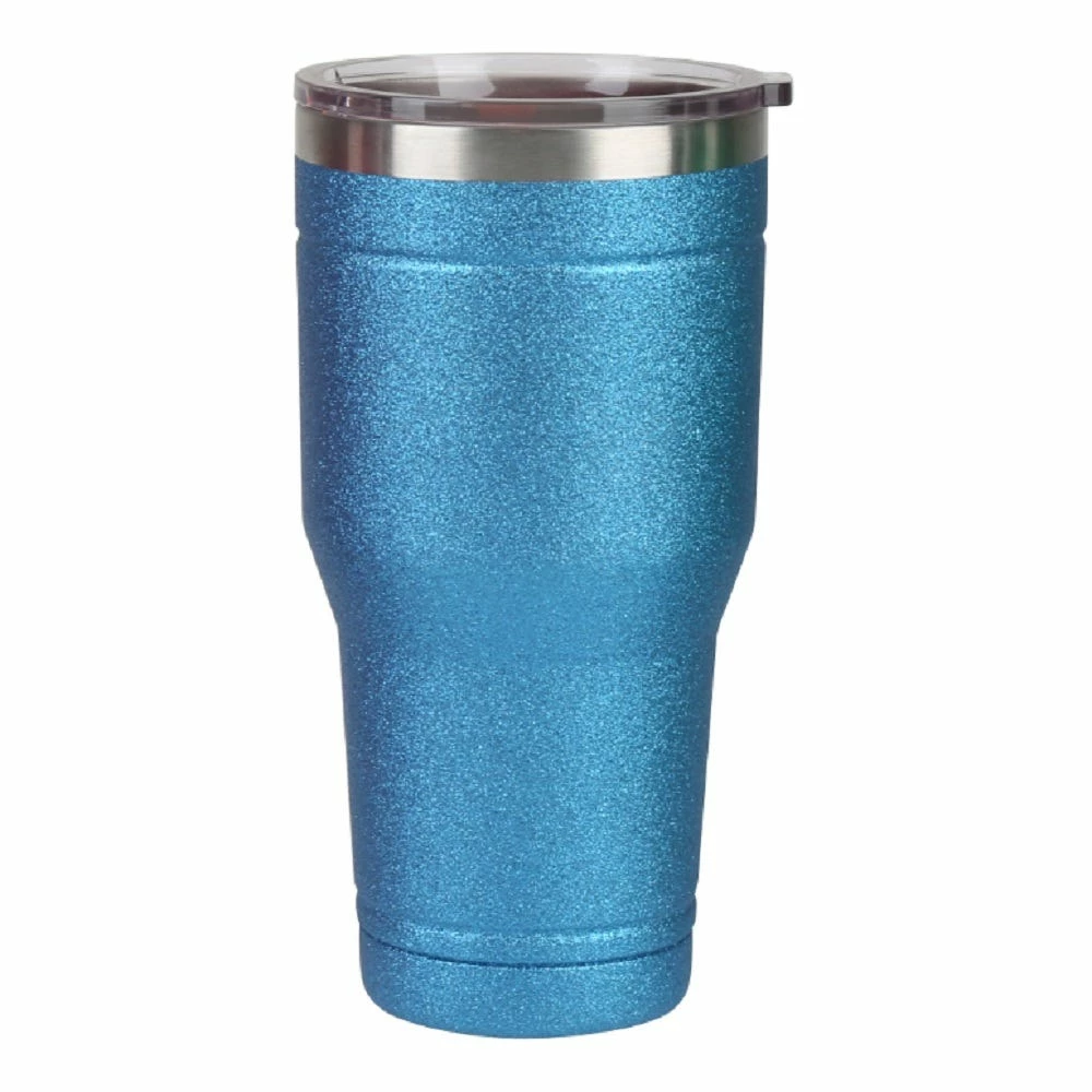 Lincoln Outfitters 30oz. Stainless Tumbler Glitter Blue - 87-406-0204 - Water Bottles & Hydration 4 Lincoln Outfitters 30oz. Stainless Tumbler Glitter Blue - 87-406-0204 - Water Bottles & Hydration - Image 2