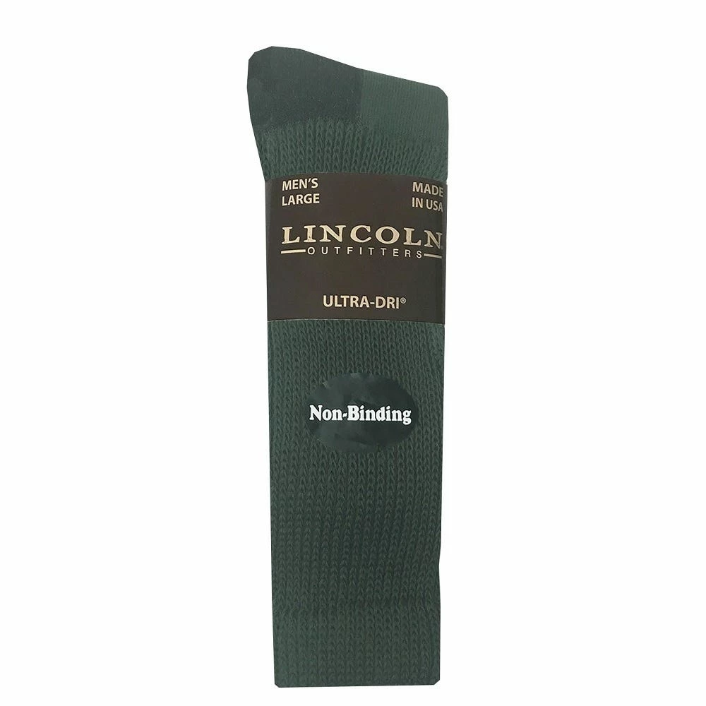 Lincoln Outfitters Men's Non-Binding Boot Sock Olive - RT/LO9746-OL - Socks 3 Lincoln Outfitters Men's Non-Binding Boot Sock Olive - RT/LO9746-OL - Socks