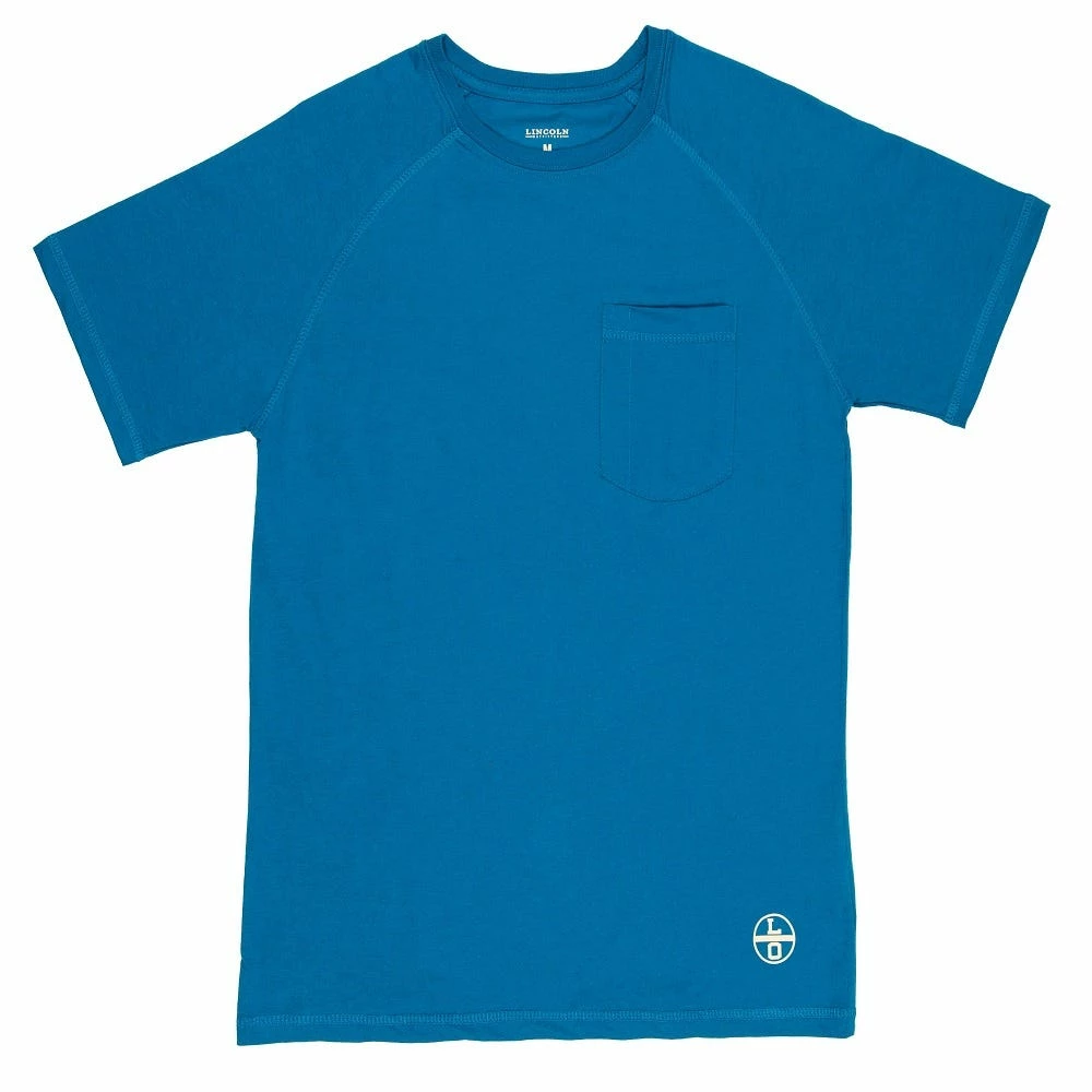 Lincoln Outfitter's Short Sleeve Performance Tee Blue - RK2RIP - T-Shirts 3 Lincoln Outfitter's Short Sleeve Performance Tee Blue - RK2RIP - T-Shirts