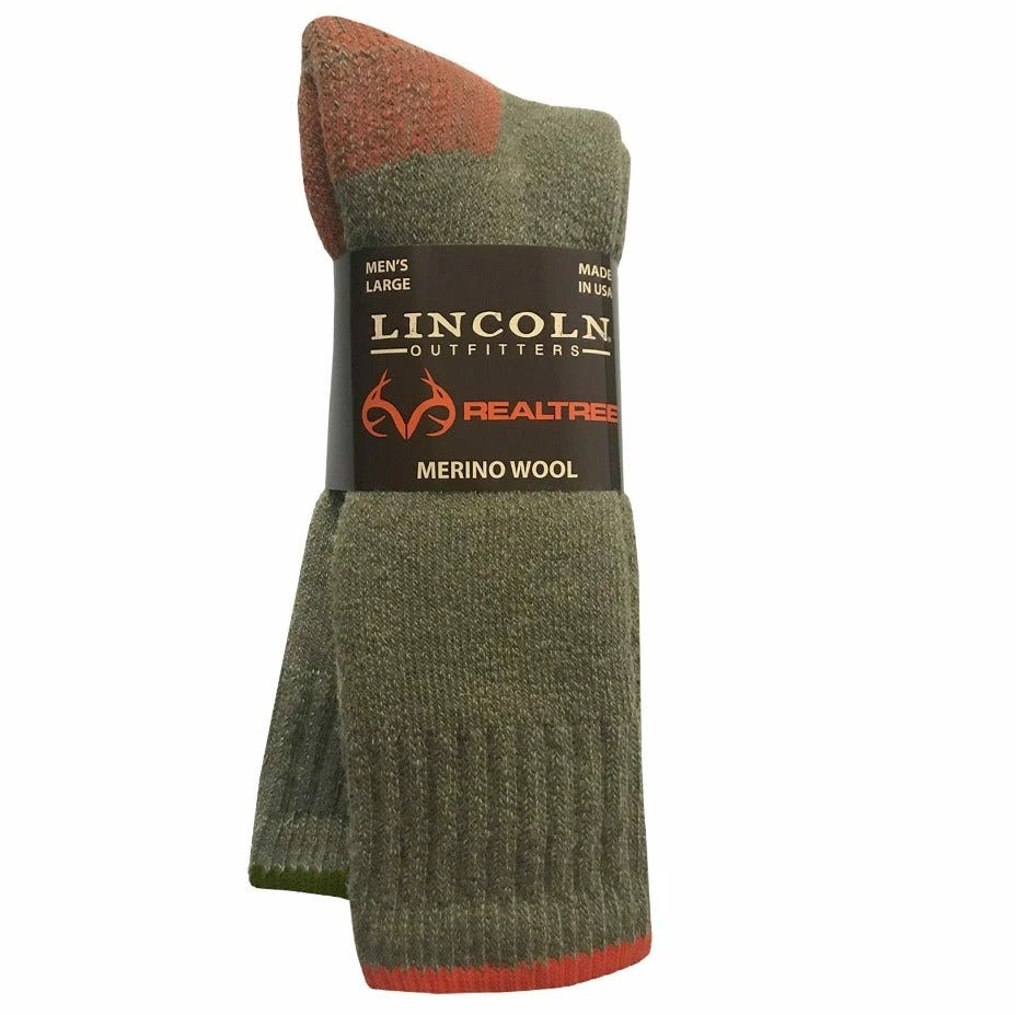 Lincoln Outfitters Merino Wool Blend Boot Sock 2 Pack Brown Large - RT/L2/72339-ASST-L - Socks 3 Lincoln Outfitters Merino Wool Blend Boot Sock 2 Pack Brown Large - RT/L2/72339-ASST-L - Socks