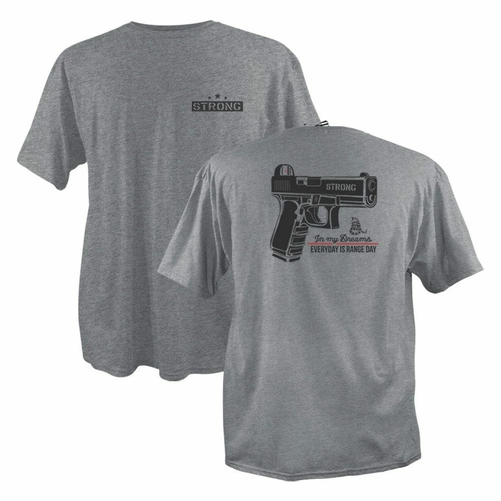 Lincoln Outfitters Strong Men's Dream Range Day Short Sleeve T-Shirt - SG-93 - T-Shirts 3 Lincoln Outfitters Strong Men's Dream Range Day Short Sleeve T-Shirt - SG-93 - T-Shirts