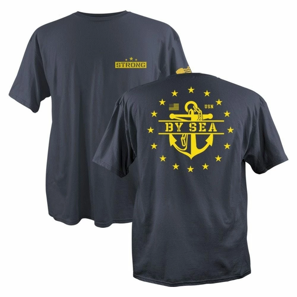 Lincoln Outfitters Men's By Sea Short Sleeve T-Shirt - SG-82 - T-Shirts 3 Lincoln Outfitters Men's By Sea Short Sleeve T-Shirt - SG-82 - T-Shirts