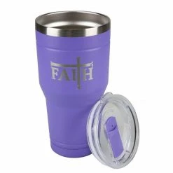 Lincoln Outfitters "Faith" 30 oz. Religious Tumbler, Purple - 89-642-0204 - Tumblers -Lincolne Outfitters Store d1cba1225164643d10d2d039ff93c9d16ed6df5b 32631065 3