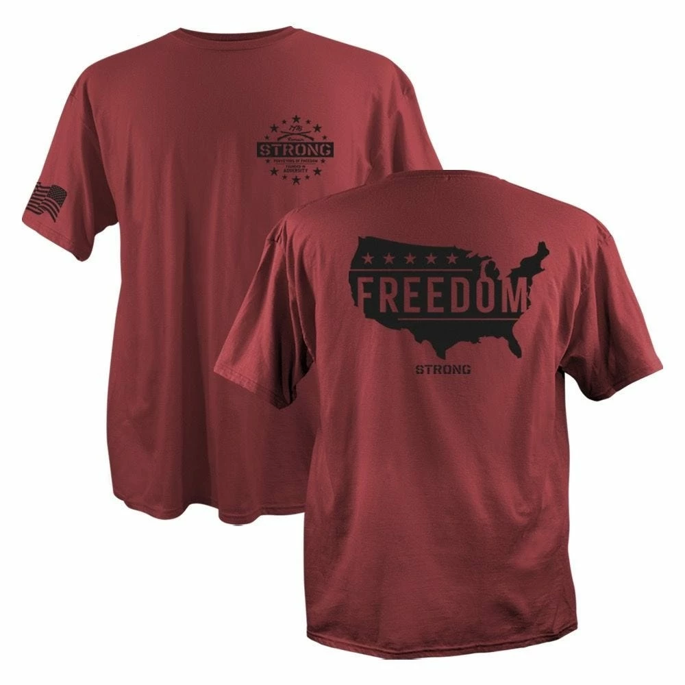 Lincoln Outfitters Men's Freedom Strong Short Sleeve T-Shirt - SG-80 - T-Shirts 3 Lincoln Outfitters Men's Freedom Strong Short Sleeve T-Shirt - SG-80 - T-Shirts