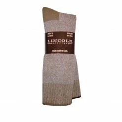 Lincoln Outfitters Men's Merino Wool Blend Marl Boot Sock 2 Pack - Tan / Size Large L2/72516-COY-L - Socks -Lincolne Outfitters Store f9602da23a83c9584240cde8272c8cbc75397c6d 86592022